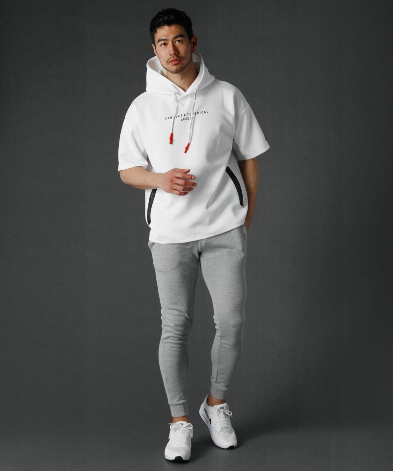 PRAYING ボクサースウェットパンツ　ホワイト/グレー praying-Grey-Underwear-