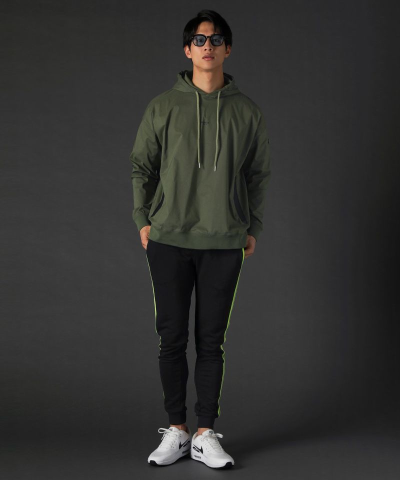 ストレッチ布帛長袖プルパーカー | REZES OFFICIAL ONLINE STORE