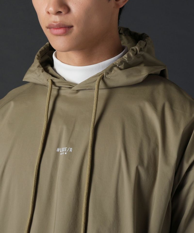 ストレッチ布帛長袖プルパーカー | REZES OFFICIAL ONLINE STORE