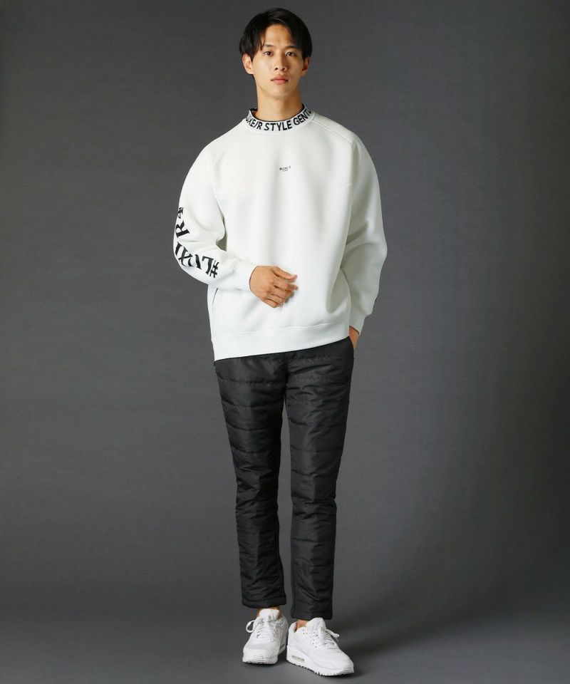 スポンジボンディングジャガードリブプルオーバー | REZES OFFICIAL