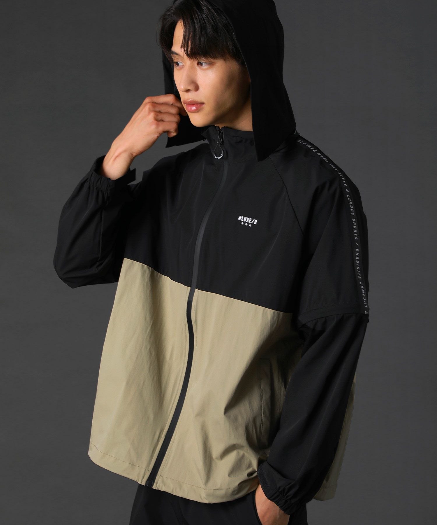 裾脱着止水ジップレインウェアセットアップ 収納袋付き | REZES