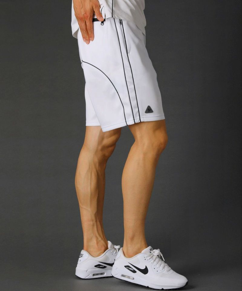 ベルトループ付きパイピングイージーゴルフショーツ | REZES OFFICIAL