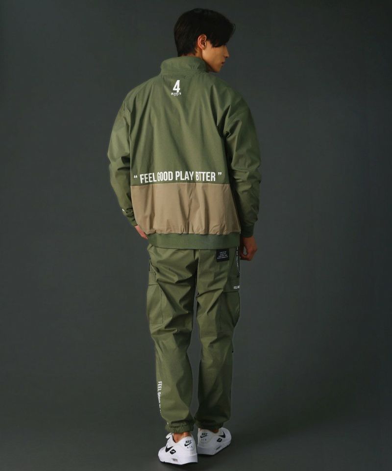 finetrack オリーブ ジップ付き長袖上下セット finetrack オリーブ ジップ付き長袖上下セット