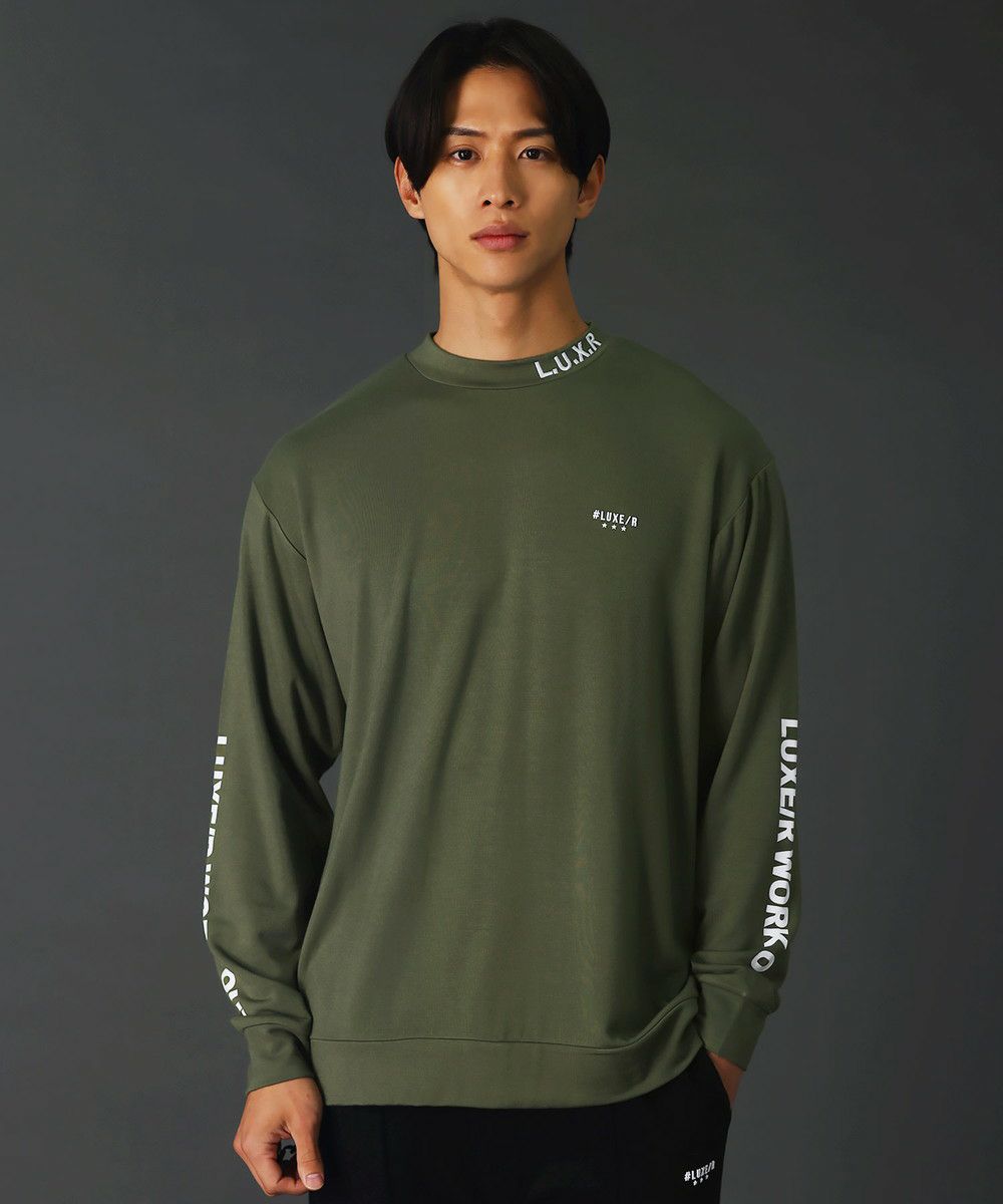 微起毛スムースハイネック長袖カットソーGOLF | REZES OFFICIAL ONLINE